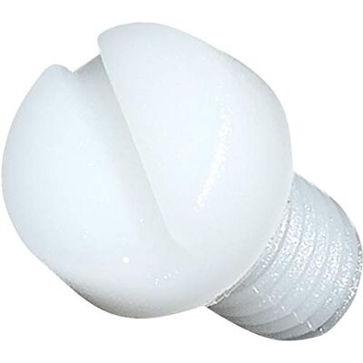 AERZETIX C45320 Lot de 10 Vis en Polyamide/Nylon M6x10 Filetage Métrique à Tête Cylindrique/Fendue/Plate/Ronde Isolante Bricolage Rénovation DIN 84 - Publicité AERZETIX C45320 Lot de 10 Vis en Polyamide/Nylon M6x10 Filetage Métrique à Tête Cylindrique/Fendue/Plate/Ronde Isolante Bricolage Rénovation DIN 84 - Publicité