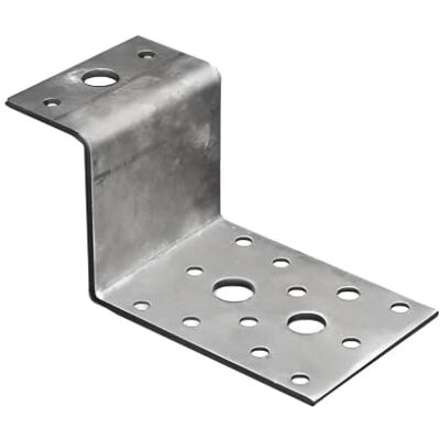 Gedotec Raccord d'angle Z lourd en métal 1 pièce de fer d'angle 85x50x30 mm Equerre de type Z pour relier et renforcer - Publicité Gedotec Raccord d'angle Z lourd en métal 1 pièce de fer d'angle 85x50x30 mm Equerre de type Z pour relier et renforcer - Publicité