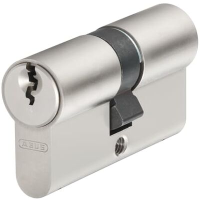 ABUS Cylindre profilé E30NP 30/35 Serrure de porte avec fonction d'urgence et de danger, 5 clés incluses Niveau de sécurité 6 - Publicité ABUS Cylindre profilé E30NP 30/35 Serrure de porte avec fonction d'urgence et de danger, 5 clés incluses Niveau de sécurité 6 - Publicité