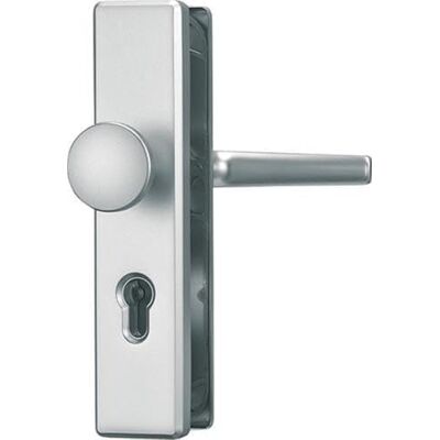 ABUS Poignée de sécurité et garniture de protection pour porte Modèle KLS114 F1 EK – Import Allemagne – Robuste et fiable - Publicité ABUS Poignée de sécurité et garniture de protection pour porte Modèle KLS114 F1 EK – Import Allemagne – Robuste et fiable - Publicité