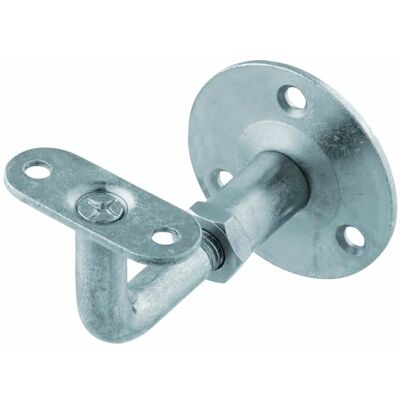 Alberts 861612 Support de main courante pour fixation au mur, support réglable à visser support droit galvanisé kit de 10 - Publicité Alberts 861612 Support de main courante pour fixation au mur, support réglable à visser support droit galvanisé kit de 10 - Publicité