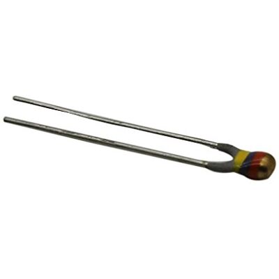 Vishay 2X NTCLE100E3332JB0 Thermisteur NTC 3,3kΩ THT 3977K -40-125°C 500mW - Publicité Vishay 2X NTCLE100E3332JB0 Thermisteur NTC 3,3kΩ THT 3977K -40-125°C 500mW - Publicité