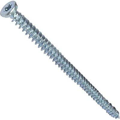 AERZETIX Lot de 50 Vis d'Ancrage Direct pour Béton Ø7.5x132mm Tête Fraisée Conique à Empreinte Étoile T30 Fixation Directe sans Cheville - Publicité AERZETIX Lot de 50 Vis d'Ancrage Direct pour Béton Ø7.5x132mm Tête Fraisée Conique à Empreinte Étoile T30 Fixation Directe sans Cheville - Publicité
