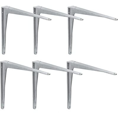 Gedotec Console pour charges lourdes Console d'étagère en aluminium SPARTA Profondeur : 400 mm 6 pièces Support pour charges lourdes en aluminium - Publicité Gedotec Console pour charges lourdes Console d'étagère en aluminium SPARTA Profondeur : 400 mm 6 pièces Support pour charges lourdes en aluminium - Publicité