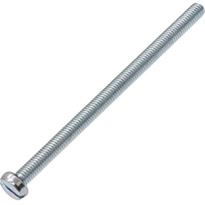 AERZETIX C60131 Lot de 20 Vis à métaux à tête cylindrique M3x50 mm à empreinte fendue S boulon d'assemblage DIN 84 dureté 4.8 en acier zingué couleur argent - Publicité AERZETIX C60131 Lot de 20 Vis à métaux à tête cylindrique M3x50 mm à empreinte fendue S boulon d'assemblage DIN 84 dureté 4.8 en acier zingué couleur argent - Publicité