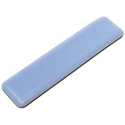 Adsamm ® / 16 x Patins en PTFE / bleu-gris / 24x100 mm / rectangulaire / Glisseurs autocollants PTFE / patins glisseurs auto-adhésif qualité premium - Publicité Adsamm ® / 16 x Patins en PTFE / bleu-gris / 24x100 mm / rectangulaire / Glisseurs autocollants PTFE / patins glisseurs auto-adhésif qualité premium - Publicité
