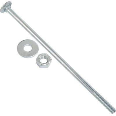 AERZETIX Ensemble de 15 boulons carrossiers M8x200mm / rondelles et écrous M8 / en acier zingué/pour fixation et assemblage - Publicité AERZETIX Ensemble de 15 boulons carrossiers M8x200mm / rondelles et écrous M8 / en acier zingué/pour fixation et assemblage - Publicité
