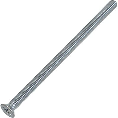 AERZETIX C58363 Lot de 20 Vis à tête fraisées M4x70 mm à empreinte PH à filetage métrique standard pour boulon d'assemblage DIN 965 en acier zingué couleur argent - Publicité AERZETIX C58363 Lot de 20 Vis à tête fraisées M4x70 mm à empreinte PH à filetage métrique standard pour boulon d'assemblage DIN 965 en acier zingué couleur argent - Publicité