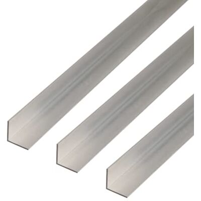 Alberts GAH- 497965 473105 Lot de 3 profilés d'angle en aluminium 1000 x 30 x 30 mm - Publicité Alberts GAH- 497965 473105 Lot de 3 profilés d'angle en aluminium 1000 x 30 x 30 mm - Publicité