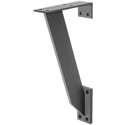Gedotec ® Bar Console Console Bar Support pour Montage Mural Charge maximale 30 kg Aluminium Massif comptoirs Pied Oblique Plat Aluminium Argenté Anodisé Mat qualité - Publicité Gedotec ® Bar Console Console Bar Support pour Montage Mural Charge maximale 30 kg Aluminium Massif comptoirs Pied Oblique Plat Aluminium Argenté Anodisé Mat qualité - Publicité