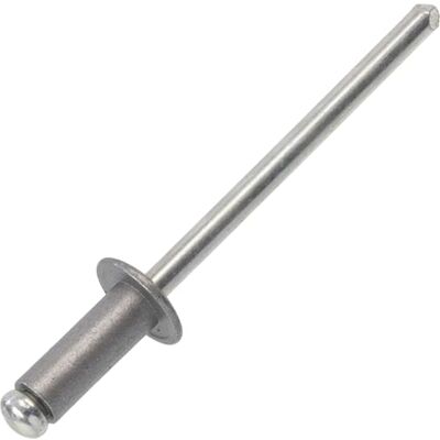 AERZETIX Lot de 25 Rivets aveugles Ø4x10 mm à tête plate RAL 9007 aluminium foncé en aluminium/acier pour assemblage rapide, pratique et finition esthétique - Publicité AERZETIX Lot de 25 Rivets aveugles Ø4x10 mm à tête plate RAL 9007 aluminium foncé en aluminium/acier pour assemblage rapide, pratique et finition esthétique - Publicité