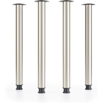 ATM ® Lot de 4 pieds de table réglables Hauteur 710 mm Hauteur réglable Diamètre 60 mm Pieds de bureau Pieds de meuble Charge maximale : 75 kg par pied Satin - Publicité ATM ® Lot de 4 pieds de table réglables Hauteur 710 mm Hauteur réglable Diamètre 60 mm Pieds de bureau Pieds de meuble Charge maximale : 75 kg par pied Satin - Publicité