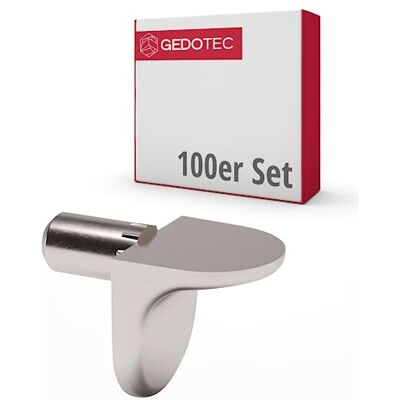 Gedotec Lot de 100 supports de sol en métal Diamètre du trou de perçage : 5 mm Idéal pour les planchers en bois DAN Support de meuble à insérer Support de sol Support de sol d'angle - Publicité Gedotec Lot de 100 supports de sol en métal Diamètre du trou de perçage : 5 mm Idéal pour les planchers en bois DAN Support de meuble à insérer Support de sol Support de sol d'angle - Publicité