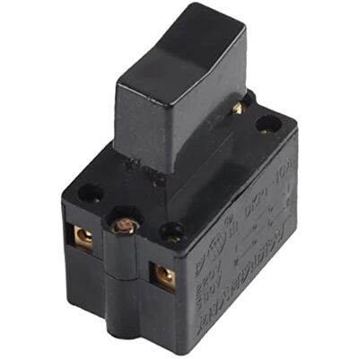 Haodream 10 A 250 V 5E4 Interrupteur à gâchette pour remplacement pour ponceuse électrique - Publicité Haodream 10 A 250 V 5E4 Interrupteur à gâchette pour remplacement pour ponceuse électrique - Publicité