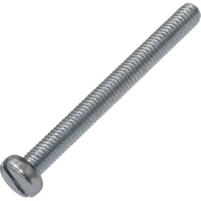 AERZETIX C60127 Lot de 50 Vis à métaux à tête cylindrique M3x30 mm à empreinte fendue S boulon d'assemblage DIN 84 dureté 4.8 en acier zingué couleur argent - Publicité AERZETIX C60127 Lot de 50 Vis à métaux à tête cylindrique M3x30 mm à empreinte fendue S boulon d'assemblage DIN 84 dureté 4.8 en acier zingué couleur argent - Publicité