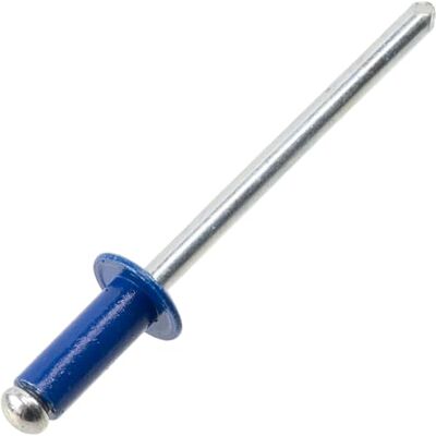 AERZETIX Lot de 60 Rivets aveugles Ø4x10 mm à tête plate RAL 5010 bleu en aluminium/acier pour assemblage rapide, fixation discrète et esthétique - Publicité AERZETIX Lot de 60 Rivets aveugles Ø4x10 mm à tête plate RAL 5010 bleu en aluminium/acier pour assemblage rapide, fixation discrète et esthétique - Publicité