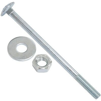 AERZETIX Ensemble de 15 boulons carrossiers M8x130mm / rondelles et écrous M8 / en acier zingué/pour fixation et assemblage - Publicité AERZETIX Ensemble de 15 boulons carrossiers M8x130mm / rondelles et écrous M8 / en acier zingué/pour fixation et assemblage - Publicité