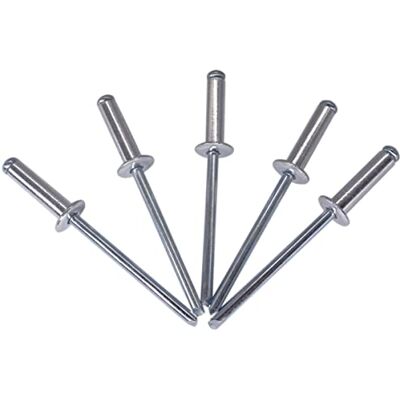 Marcopol Lot de 400 pièces de rivets aveugles 4,0 x 14 mm, tête bombée ouverte, type DIN 7337, rivet en aluminium et mandrin en acier, rivets pop (400, 4,0 x 14 mm) - Publicité Marcopol Lot de 400 pièces de rivets aveugles 4,0 x 14 mm, tête bombée ouverte, type DIN 7337, rivet en aluminium et mandrin en acier, rivets pop (400, 4,0 x 14 mm) - Publicité