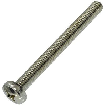 AERZETIX C59924 Lot de 20 Vis métaux à tête cylindrique M6x60 mm à empreinte PH2 boulon d'assemblage DIN 7985 dureté 4.8 en acier au carbone couleur argent - Publicité AERZETIX C59924 Lot de 20 Vis métaux à tête cylindrique M6x60 mm à empreinte PH2 boulon d'assemblage DIN 7985 dureté 4.8 en acier au carbone couleur argent - Publicité