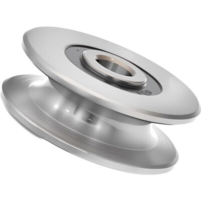 Chiloskit Roulements à billes en acier inoxydable 8 mm 250 kg Poulie en métal Roulements en corde Pour guide de levage Diamètre intérieur : 40 mm - Publicité Chiloskit Roulements à billes en acier inoxydable 8 mm 250 kg Poulie en métal Roulements en corde Pour guide de levage Diamètre intérieur : 40 mm - Publicité