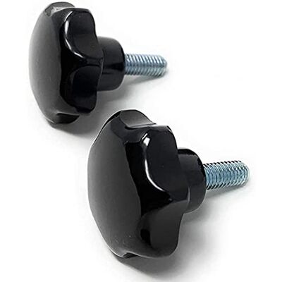 Design61 Lot de 2 poignées en forme d'étoile M8 x 20 mm Ø 40 mm. Publicité Design61 Lot de 2 poignées en forme d'étoile M8 x 20 mm Ø 40 mm. Publicité