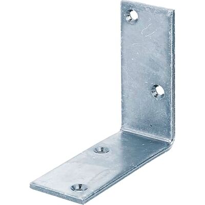 Alberts 823962 Lot de 20 équerres étroites galvanisées bleues 100 x 100 x 40 mm - Publicité Alberts 823962 Lot de 20 équerres étroites galvanisées bleues 100 x 100 x 40 mm - Publicité