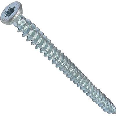 AERZETIX Lot de 50 Vis d'Ancrage Direct pour Béton Ø7.5x92mm Tête Fraisée Conique à Empreinte Étoile T30 Fixation Directe sans Cheville - Publicité AERZETIX Lot de 50 Vis d'Ancrage Direct pour Béton Ø7.5x92mm Tête Fraisée Conique à Empreinte Étoile T30 Fixation Directe sans Cheville - Publicité
