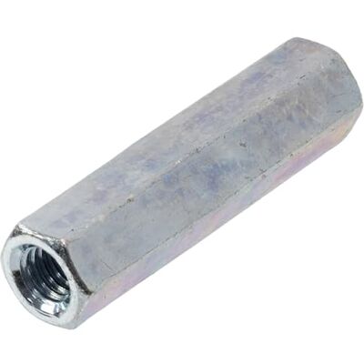 AERZETIX Lot de 20 Écrous de jonction allongés M6x40 à 6 pans pas de filetage 1 mm en acier zingué couleur argent fixation assemblage - Publicité AERZETIX Lot de 20 Écrous de jonction allongés M6x40 à 6 pans pas de filetage 1 mm en acier zingué couleur argent fixation assemblage - Publicité