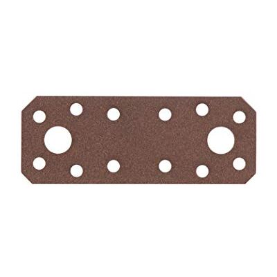 Alberts 300975 DURAVIS®® Platine d'assemblage couleur rouille, double plastification 96 x 35 x 2,5 mm - Publicité Alberts 300975 DURAVIS®® Platine d'assemblage couleur rouille, double plastification 96 x 35 x 2,5 mm - Publicité