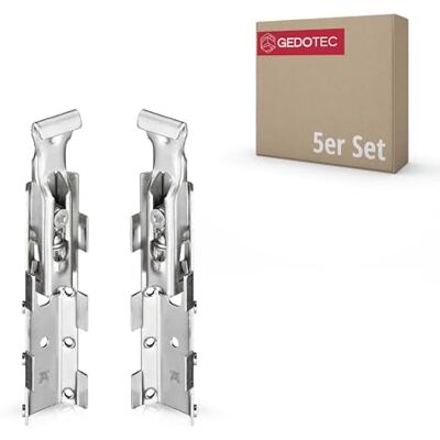 Gedotec Suspension d'armoire cuisine réglable Support d'armoire dissimulé pour rail de suspension armoire supérieure Modèle H2193 Support mural métallique à visser Capacité de charge : 65 kg - Publicité Gedotec Suspension d'armoire cuisine réglable Support d'armoire dissimulé pour rail de suspension armoire supérieure Modèle H2193 Support mural métallique à visser Capacité de charge : 65 kg - Publicité