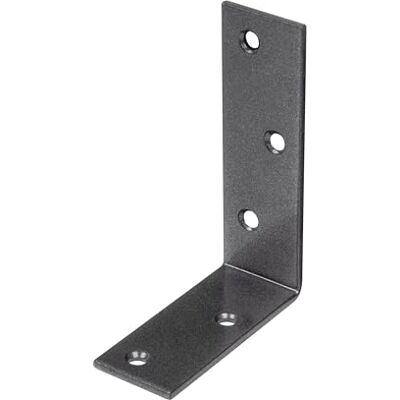 Alberts 822811 DURAVIS® Équerre de poutre ailes inégales en noir diamant, à couche duplex taille 75 x 100 x 30 mm kit de 50 - Publicité Alberts 822811 DURAVIS® Équerre de poutre ailes inégales en noir diamant, à couche duplex taille 75 x 100 x 30 mm kit de 50 - Publicité