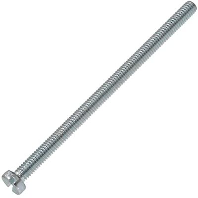 AERZETIX C60171 Lot de 10 Vis à métaux à tête cylindrique M4x70 mm à empreinte fendue S boulon d'assemblage DIN 84 dureté 4.8 en acier zingué couleur argent - Publicité AERZETIX C60171 Lot de 10 Vis à métaux à tête cylindrique M4x70 mm à empreinte fendue S boulon d'assemblage DIN 84 dureté 4.8 en acier zingué couleur argent - Publicité