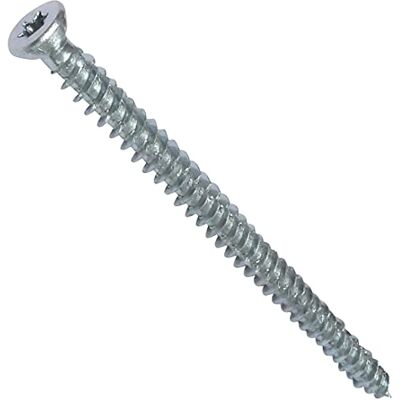 AERZETIX Lot de 50 Vis d'Ancrage Direct pour Béton Ø7.5x112mm Tête Fraisée Conique à Empreinte Étoile T30 Fixation Directe sans Cheville - Publicité AERZETIX Lot de 50 Vis d'Ancrage Direct pour Béton Ø7.5x112mm Tête Fraisée Conique à Empreinte Étoile T30 Fixation Directe sans Cheville - Publicité