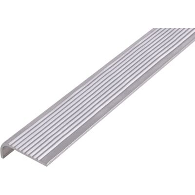 Alberts 470685 Profilé de protection pour nez de marche Aluminium, naturel 1000 x 25 x 6 mm - Publicité Alberts 470685 Profilé de protection pour nez de marche Aluminium, naturel 1000 x 25 x 6 mm - Publicité