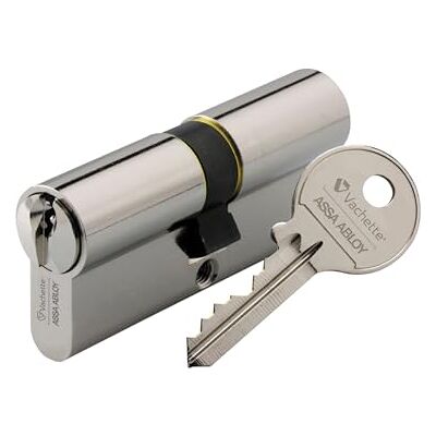 VACHETTE FIRST 7001 Cylindre Nickel - Portes de Communication - Publicité VACHETTE FIRST 7001 Cylindre Nickel - Portes de Communication - Publicité