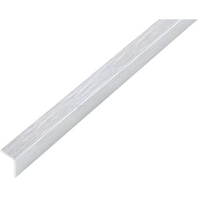 Alberts 489007 Cornière autoadhésive aluminium, aspect acier inoxydable, claire 1000 x 15 x 15 mm - Publicité Alberts 489007 Cornière autoadhésive aluminium, aspect acier inoxydable, claire 1000 x 15 x 15 mm - Publicité