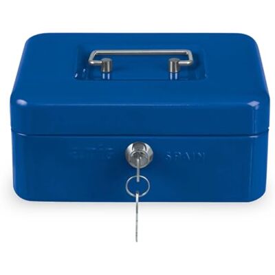 AMIG 3202 Boîte à Argent Bleue - Cash Box - Publicité AMIG 3202 Boîte à Argent Bleue - Cash Box - Publicité