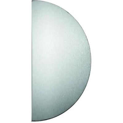 HERACLES Plaque demi lune percée fraisée 300x150mm inox 304 épaisseur 0,8mm 19-0620-9920 - Publicité HERACLES Plaque demi lune percée fraisée 300x150mm inox 304 épaisseur 0,8mm 19-0620-9920 - Publicité