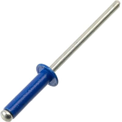AERZETIX Lot de 60 Rivets aveugles Ø4x16 mm à tête plate RAL 5010 bleu en aluminium/acier pour assemblage rapide, fixation discrète et esthétique - Publicité AERZETIX Lot de 60 Rivets aveugles Ø4x16 mm à tête plate RAL 5010 bleu en aluminium/acier pour assemblage rapide, fixation discrète et esthétique - Publicité