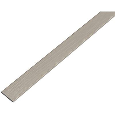 Alberts 488673 Profilé plein plat autoadhésif aluminium, aspect acier inoxydable, foncé 1000 x 20 x 2 mm, Design Inox, Sombre - Publicité Alberts 488673 Profilé plein plat autoadhésif aluminium, aspect acier inoxydable, foncé 1000 x 20 x 2 mm, Design Inox, Sombre - Publicité