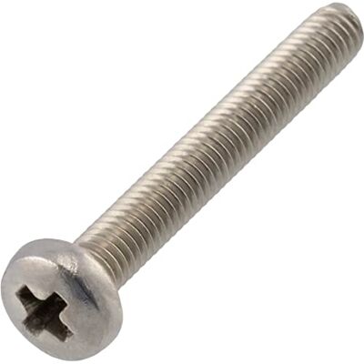 AERZETIX C59757 Lot de 10 Vis à métaux à tête cylindrique M3x22 mm à empreinte PH1 boulon d'assemblage DIN 7985 en acier inoxydable A2 couleur argent - Publicité AERZETIX C59757 Lot de 10 Vis à métaux à tête cylindrique M3x22 mm à empreinte PH1 boulon d'assemblage DIN 7985 en acier inoxydable A2 couleur argent - Publicité