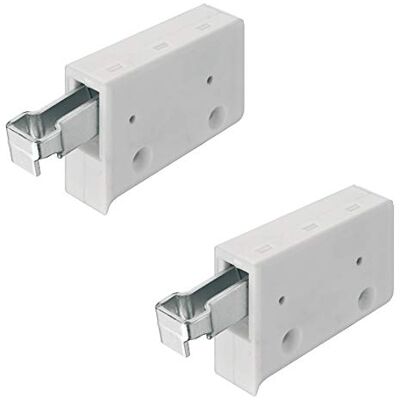 Gedotec Rail de suspension pour armoire et meuble de cuisine Rail de montage en métal avec longueur 450 mm Acier galvanisé Charge maximale 240 kg 1 pièce Rail mural sans vis - Publicité Gedotec Rail de suspension pour armoire et meuble de cuisine Rail de montage en métal avec longueur 450 mm Acier galvanisé Charge maximale 240 kg 1 pièce Rail mural sans vis - Publicité