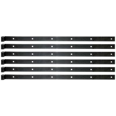 Alberts 862695 Paumelle de magasin en différents modèles noir rouleau Ø14 mm taille 800 x 35 mm kit de 6 - Publicité Alberts 862695 Paumelle de magasin en différents modèles noir rouleau Ø14 mm taille 800 x 35 mm kit de 6 - Publicité
