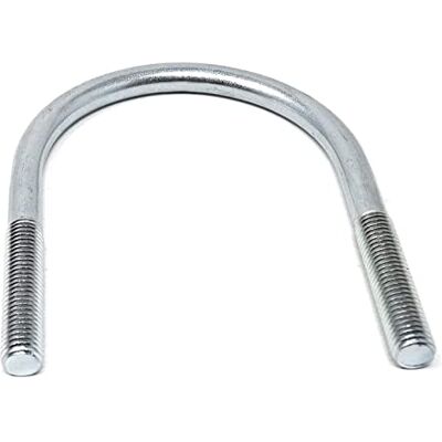 Design61 Lot de 2 vis à étrier DIN 3570 En acier rond M12 x 109 x Ø 57,0-60,3 mm Étrier fileté galvanisé Pour fixation de tuyaux, construction métallique, automobile, industrie, bateau - Publicité Design61 Lot de 2 vis à étrier DIN 3570 En acier rond M12 x 109 x Ø 57,0-60,3 mm Étrier fileté galvanisé Pour fixation de tuyaux, construction métallique, automobile, industrie, bateau - Publicité