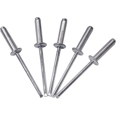 Marcopol Lot de 400 pièces de rivets aveugles 4,0 x 16 mm, tête bombée ouverte, type DIN 7337, rivet en aluminium et mandrin en acier, rivets pop (400, 4,0 x 16 mm) - Publicité Marcopol Lot de 400 pièces de rivets aveugles 4,0 x 16 mm, tête bombée ouverte, type DIN 7337, rivet en aluminium et mandrin en acier, rivets pop (400, 4,0 x 16 mm) - Publicité