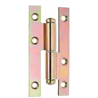 Alberts 849702 Paumelle universelle utilisable à gauche ou à droite galvanisé Sendzimir 94 x 45 mm kit de 10 - Publicité Alberts 849702 Paumelle universelle utilisable à gauche ou à droite galvanisé Sendzimir 94 x 45 mm kit de 10 - Publicité