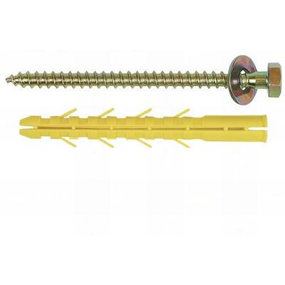 Ing Fixation - Expansion anchor with screw - Yellow - Ø12mm - Expansion anchor - Publicité Ing Fixation - Expansion anchor with screw - Yellow - Ø12mm - Expansion anchor - Publicité
