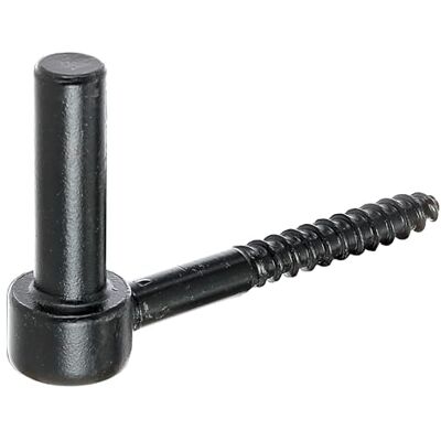 Alberts 863883 Gond à visser crochet en J, avec filetage coupé laque noire pour immersion cote axe Ø14 mm longueur 105 mm kit de 10 - Publicité Alberts 863883 Gond à visser crochet en J, avec filetage coupé laque noire pour immersion cote axe Ø14 mm longueur 105 mm kit de 10 - Publicité