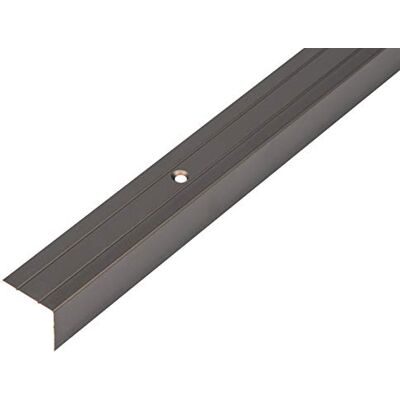 Alberts 476779 Profilé de protection pour nez de marche aluminium, anodisé, couleur bronze 1000 x 25 x 20 mm, Bronzefarbig Eloxiert - Publicité Alberts 476779 Profilé de protection pour nez de marche aluminium, anodisé, couleur bronze 1000 x 25 x 20 mm, Bronzefarbig Eloxiert - Publicité