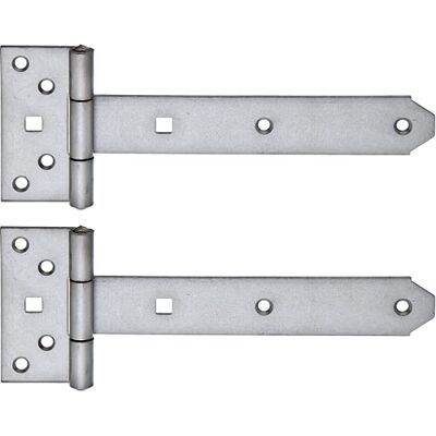 Alberts 327231 Penture anglaise avec goupille rivetée acier inoxydable penture 192 x 34 mm charnière 92 x 44 mm Set de 2 pièces - Publicité Alberts 327231 Penture anglaise avec goupille rivetée acier inoxydable penture 192 x 34 mm charnière 92 x 44 mm Set de 2 pièces - Publicité